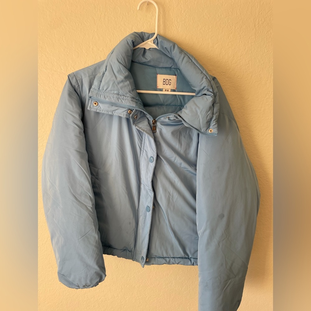 Urban outfitters puffer jacket lightly worn!